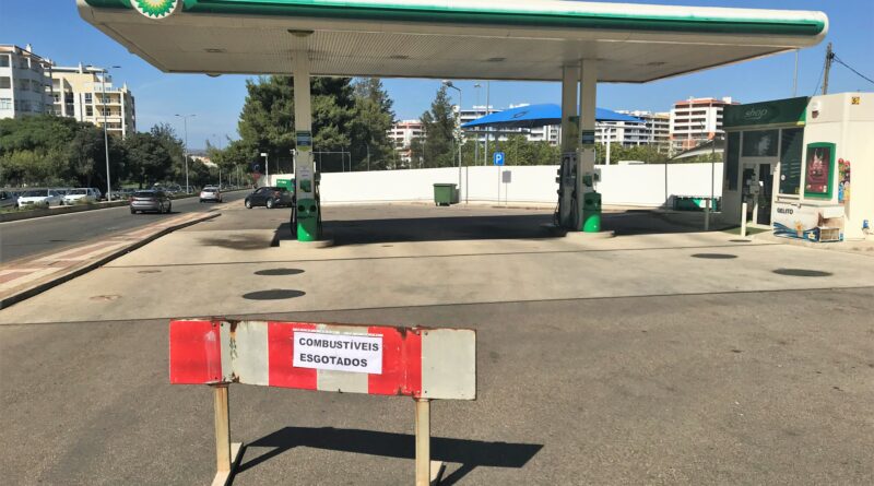 Portugal-Verkehr durch streikbedingte Treibstoff-Engpässe an Tankstellen behindert